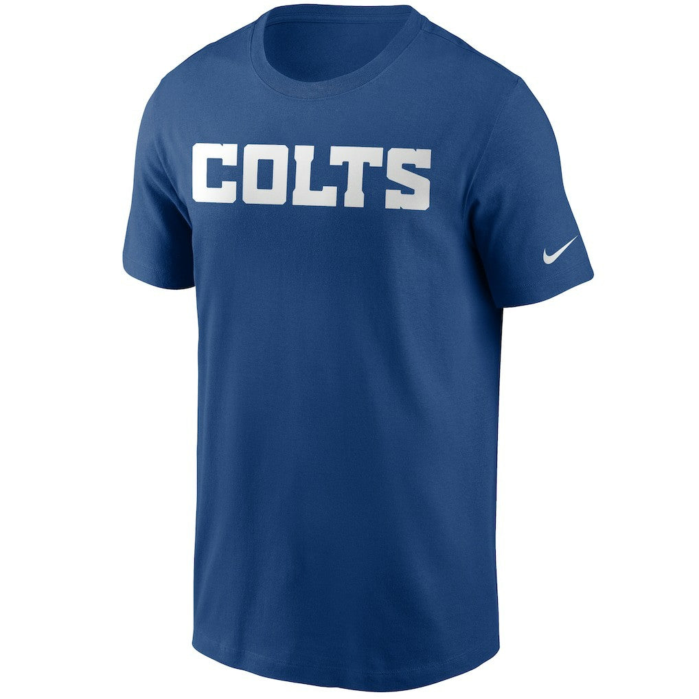 Indianapolis Colts Team Wordmark T-Shirt - Royal T-shirts