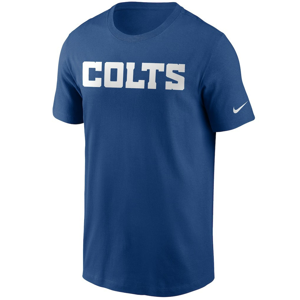 Indianapolis Colts Team Wordmark T-Shirt - Royal T-shirts