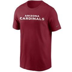 Arizona Cardinals Team Wordmark T-Shirt - Cardinal T-shirts