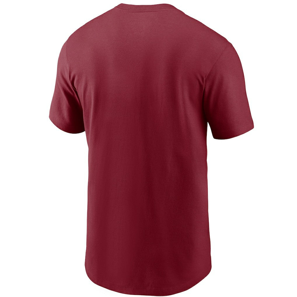 Arizona Cardinals Team Wordmark T-Shirt - Cardinal T-shirts