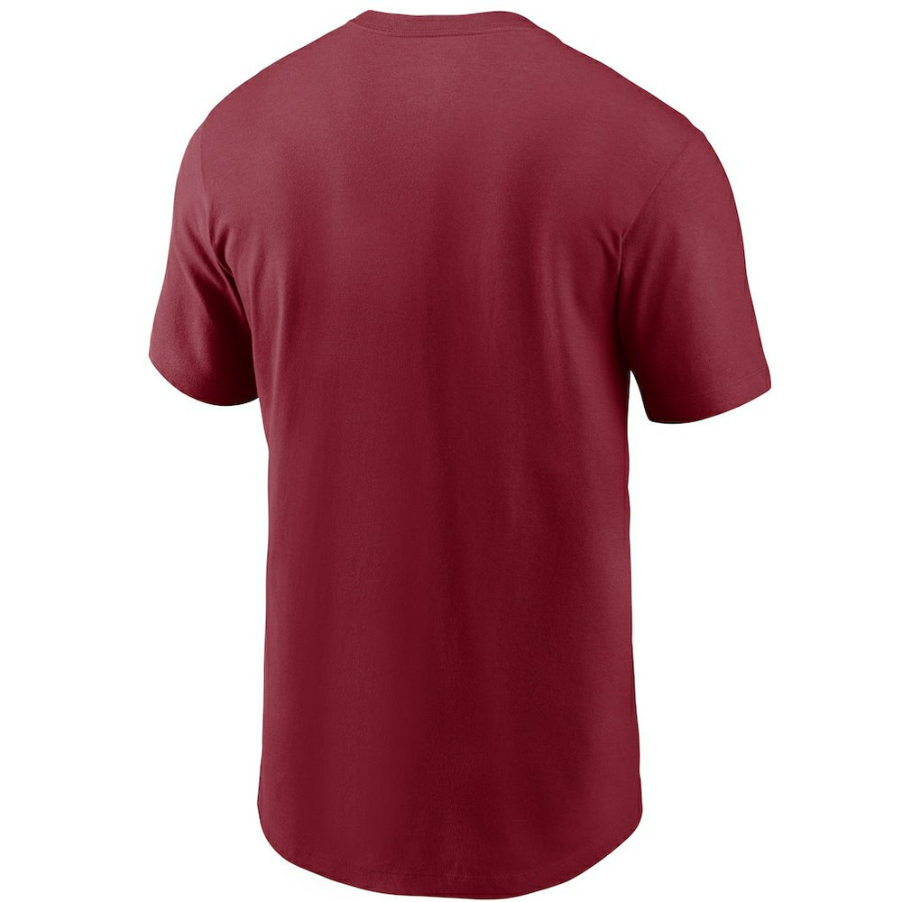 Arizona Cardinals Team Wordmark T-Shirt - Cardinal T-shirts