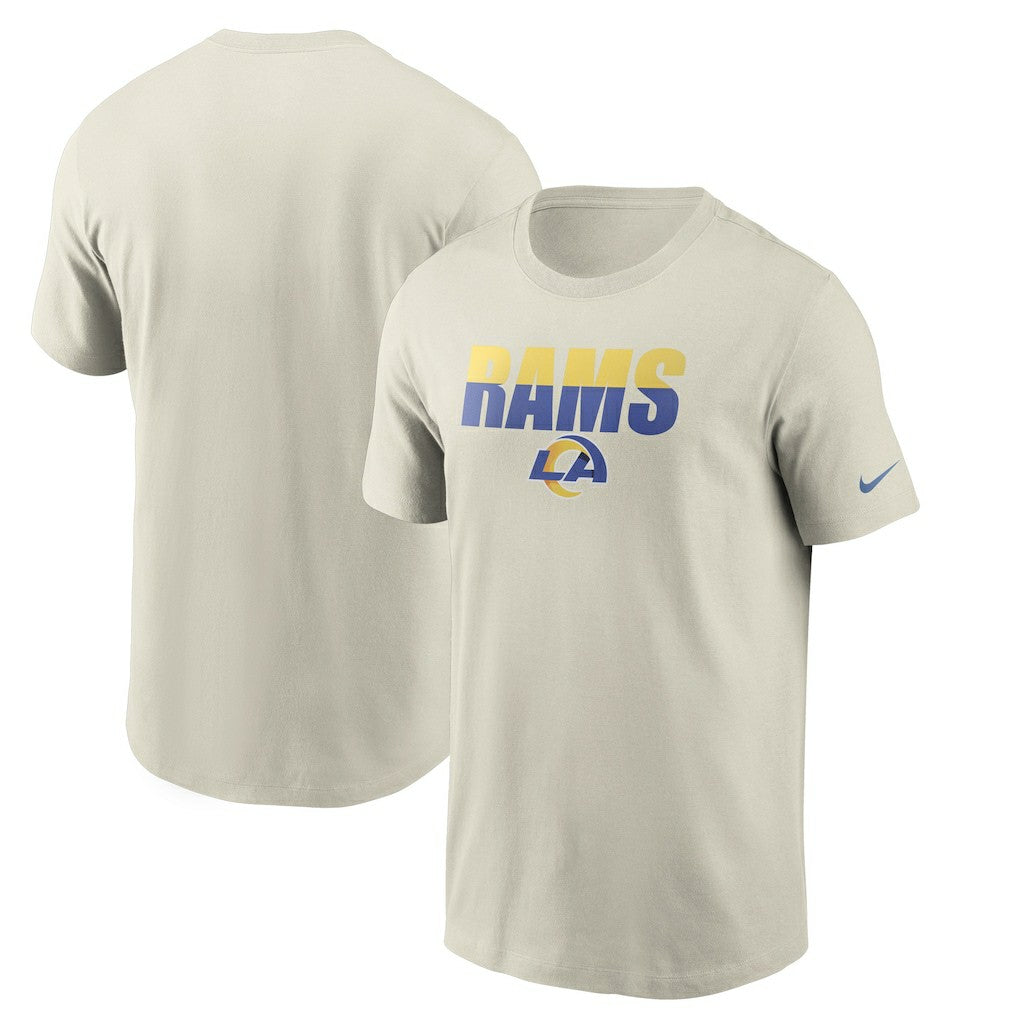 Los Angeles Rams Split T-Shirt - Bone T-shirts