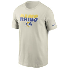 Los Angeles Rams Split T-Shirt - Bone T-shirts