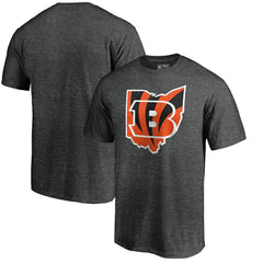 Cincinnati Bengals Hometown Refresh T-Shirt - Heathered Gray T-shirts