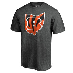 Cincinnati Bengals Hometown Refresh T-Shirt - Heathered Gray T-shirts