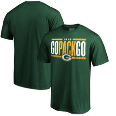 Green Bay Packers Hometown Refresh Go Pack Go T-Shirt - Green T-shirts