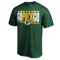 Green Bay Packers Hometown Refresh Go Pack Go T-Shirt - Green T-shirts