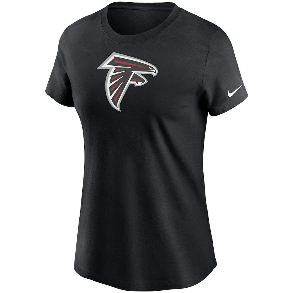 Atlanta Falcons Women's Logo Essential T-Shirt - Black T-shirts