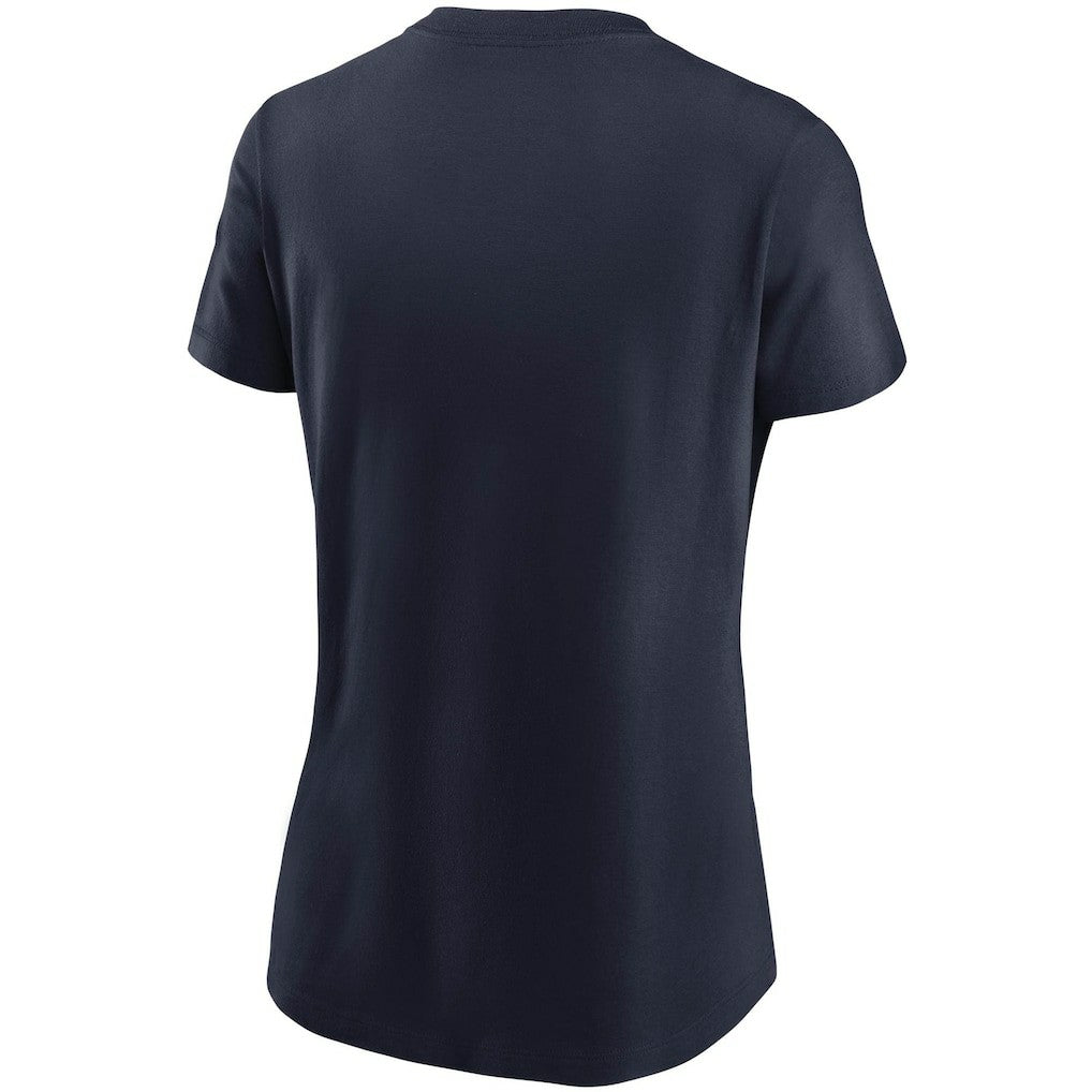 New England Patriots Women's Logo Essential T-Shirt - Navy T-shirts