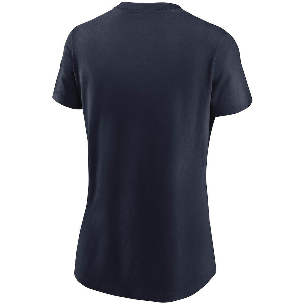 New England Patriots Women's Logo Essential T-Shirt - Navy T-shirts