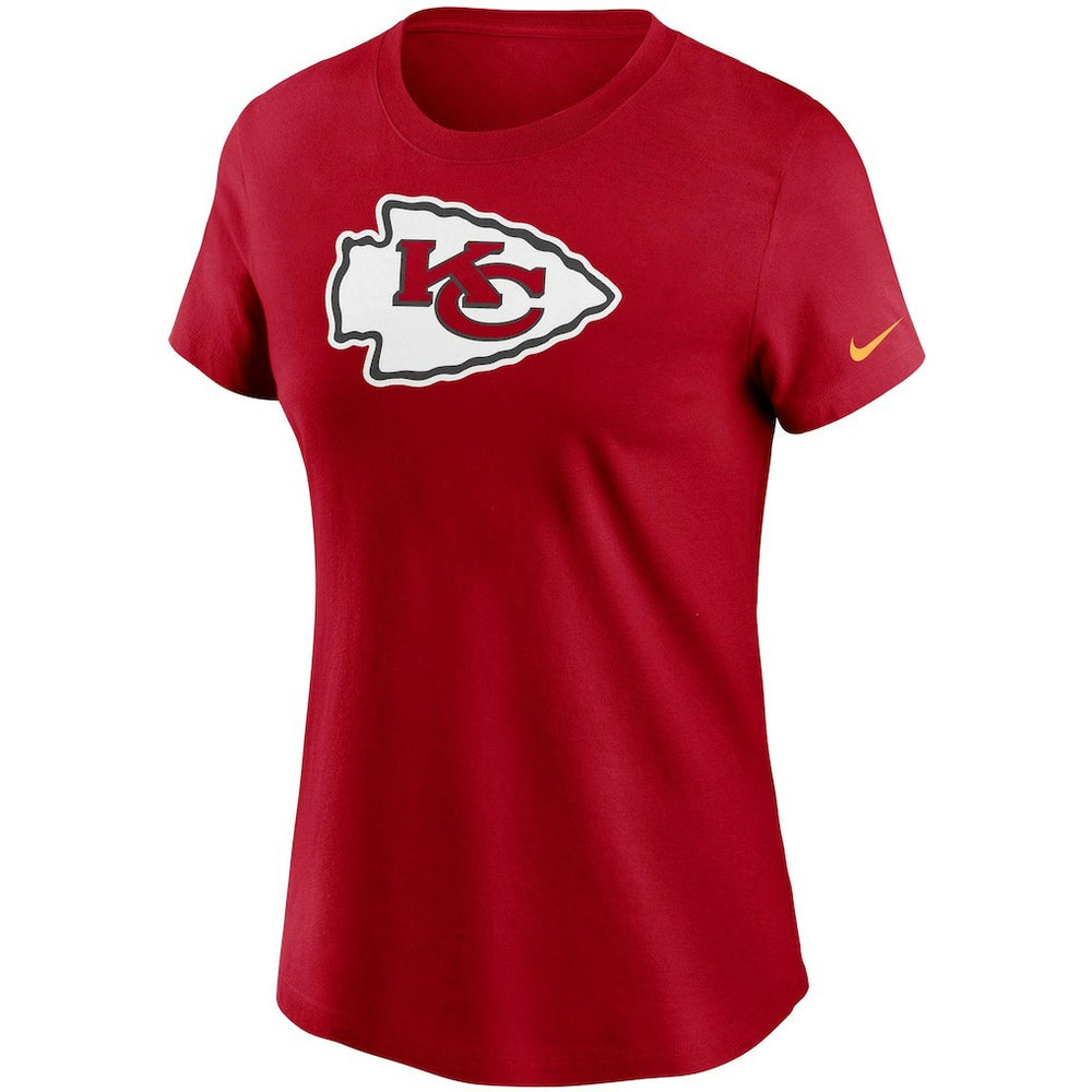 Kansas City Chiefs Women's Logo Essential T-Shirt - Red T-shirts