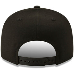 Chicago Bears New Era B-Dub 9FIFTY Adjustable Snapback Hat - Black Hats