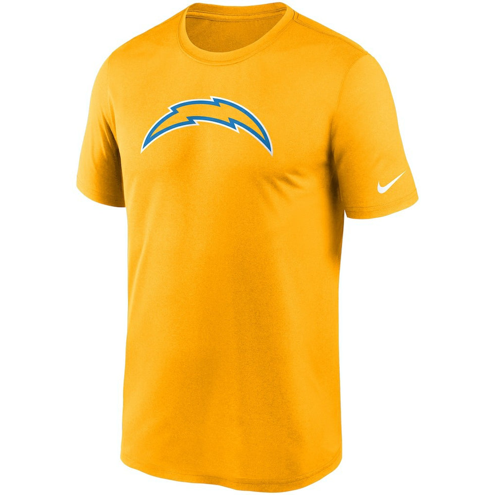 Los Angeles Chargers Logo Essential Legend Performance T-Shirt - Gold T-shirts