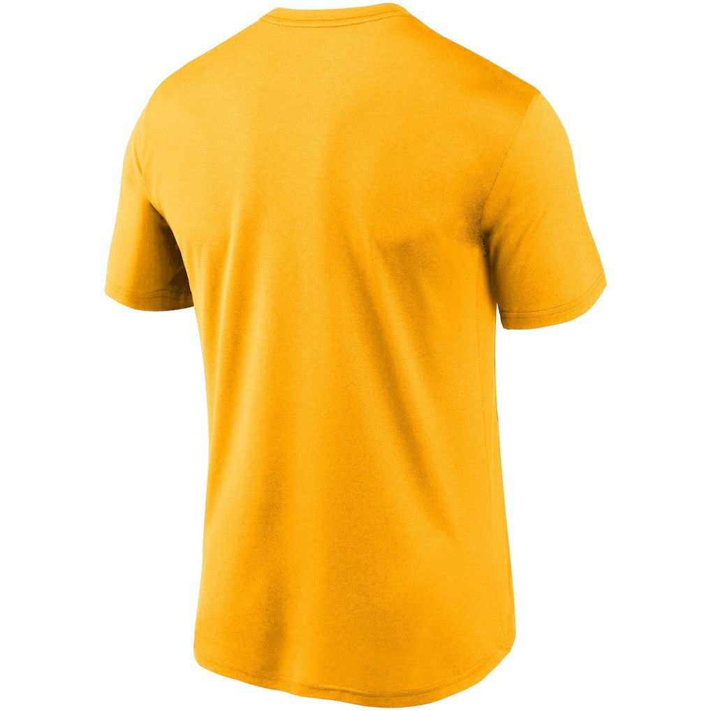 Los Angeles Chargers Logo Essential Legend Performance T-Shirt - Gold T-shirts