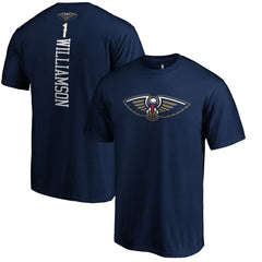 Zion Williamson New Orleans Pelicans Team Playmaker Name & Number T-Shirt Navy
