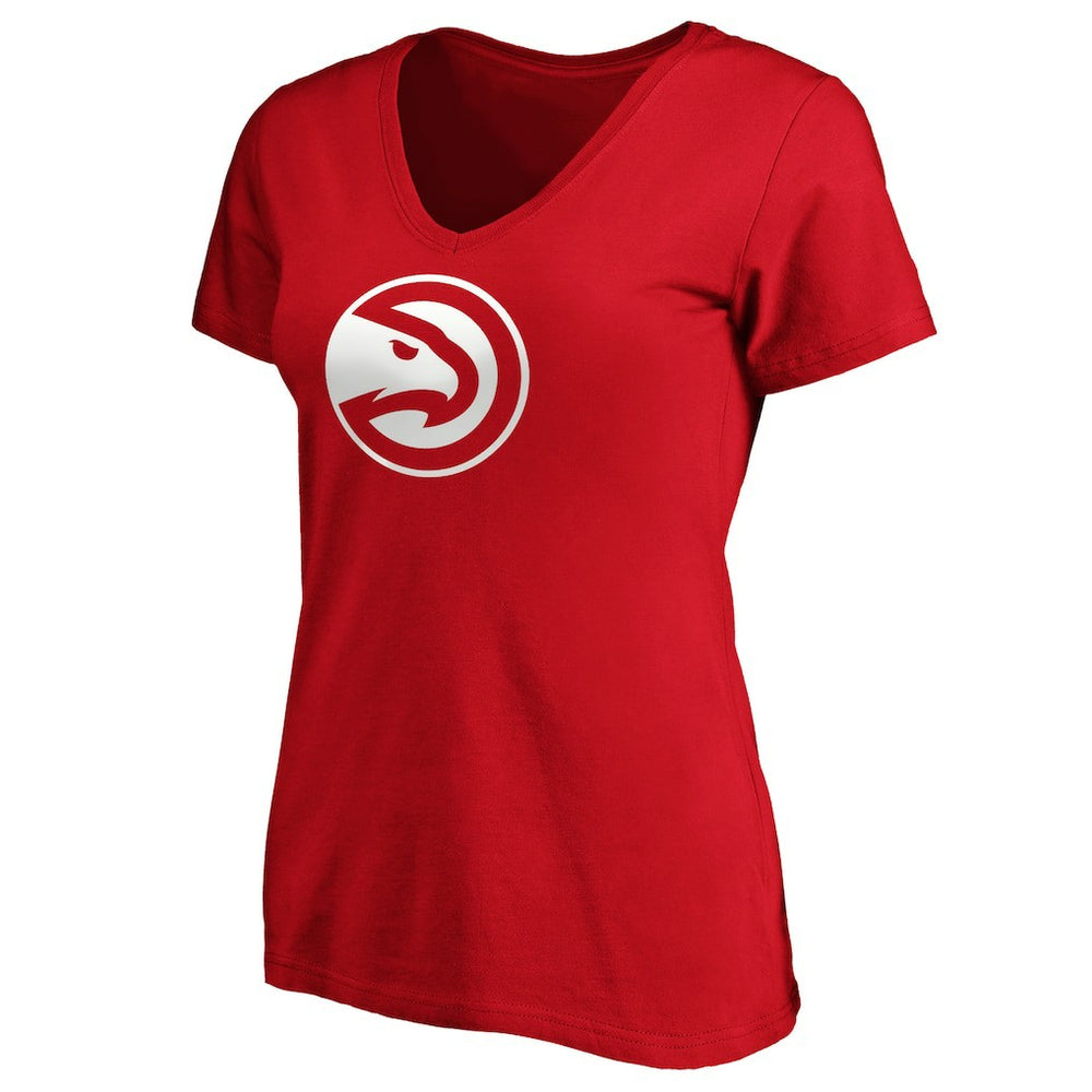 Trae Young Atlanta Hawks Women's Playmaker Name & Number V-Neck T-Shirt Red outlet