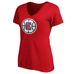 Paul George LA Clippers Women's Playmaker Name & Number V-Neck T-Shirt Red - Fanatics