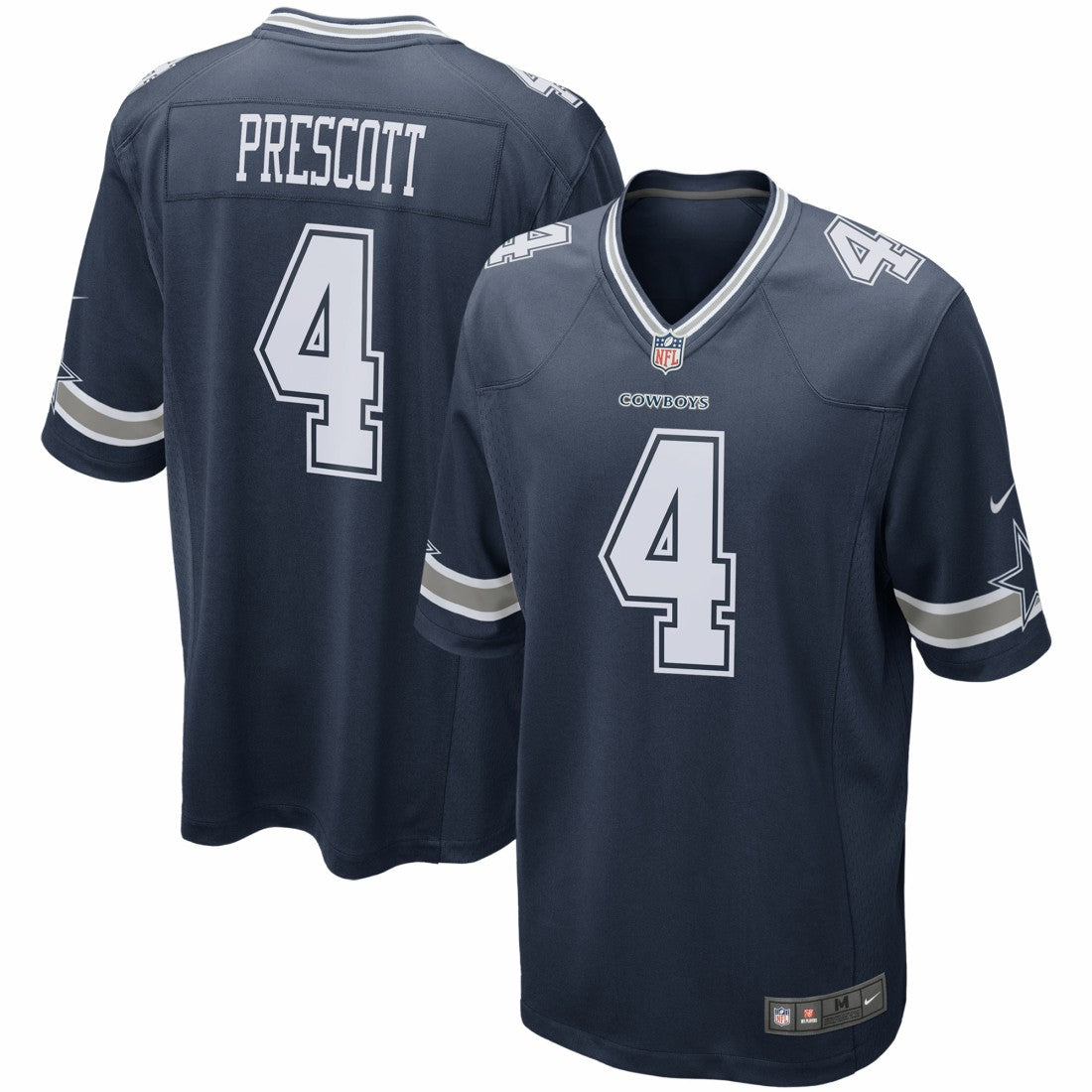 Dak Prescott Dallas Cowboys Game Team Jersey - Navy Jerseys