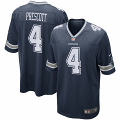 Dak Prescott Dallas Cowboys Game Team Jersey - Navy Jerseys