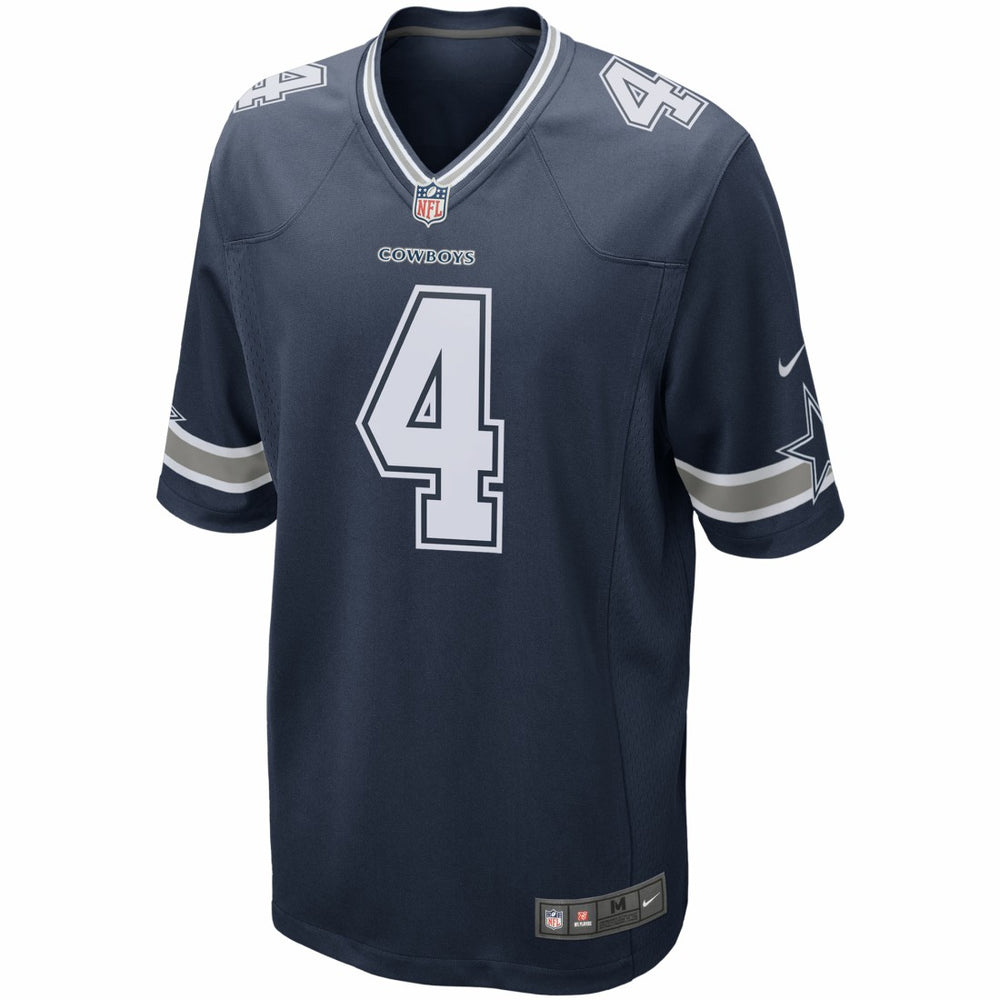 Dak Prescott Dallas Cowboys Game Team Jersey - Navy Jerseys