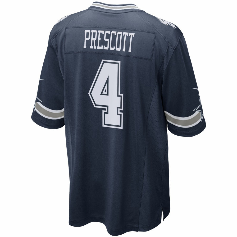 Dak Prescott Dallas Cowboys Game Team Jersey - Navy Jerseys