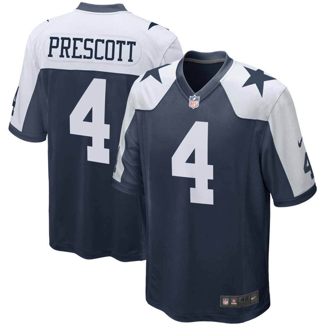 Dak Prescott Dallas Cowboys Alternate Game Team Jersey - Navy Jerseys