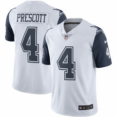 Dak Prescott Dallas Cowboys Color Rush Vapor Limited Jersey - White Jerseys