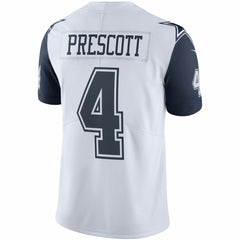 Dak Prescott Dallas Cowboys Color Rush Vapor Limited Jersey - White Jerseys