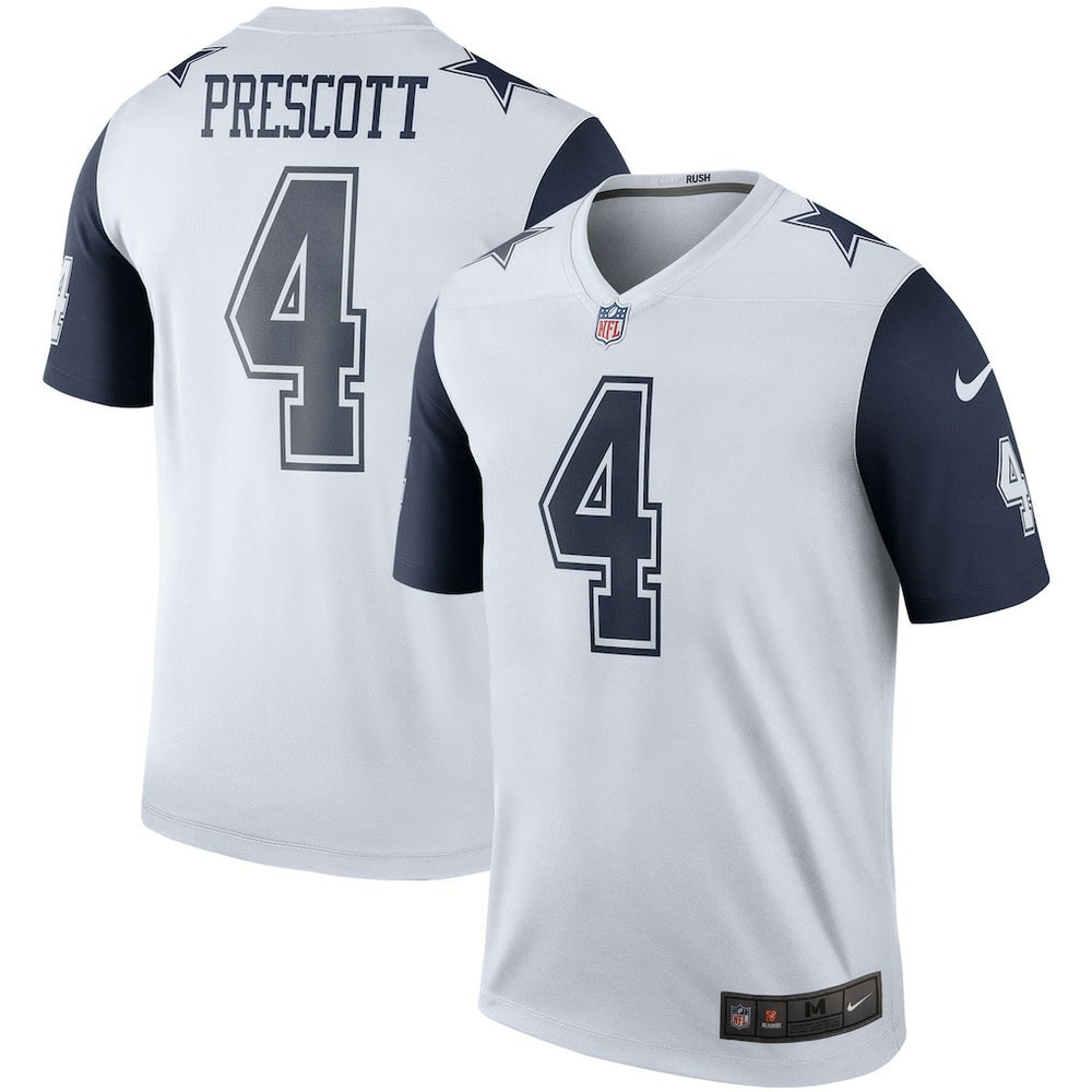 Dak Prescott Dallas Cowboys Legend Player Performance Top - White Tops