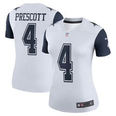 Dak Prescott Dallas Cowboys Women's Legend Player Performance Top - White Tops