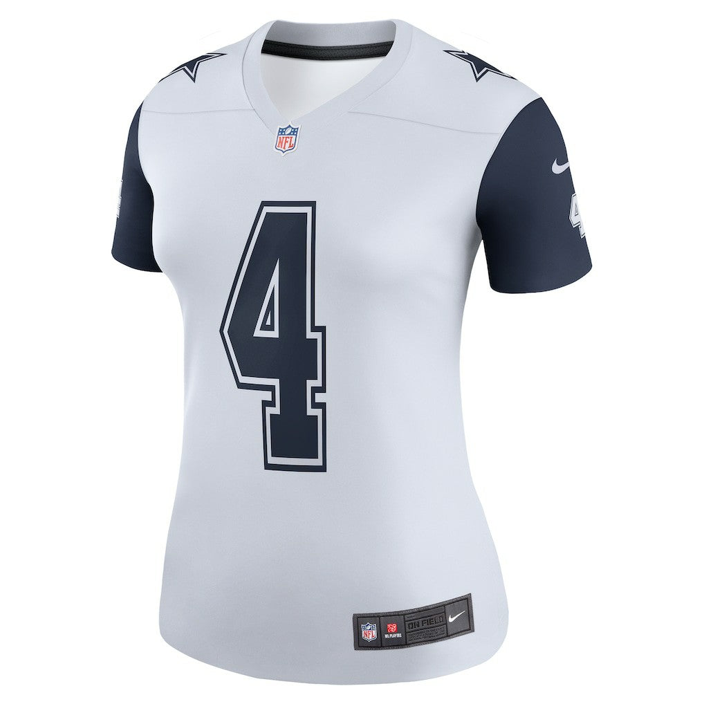 Dak Prescott Dallas Cowboys Women's Legend Player Performance Top - White Tops