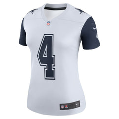 Dak Prescott Dallas Cowboys Women's Legend Player Performance Top - White Tops