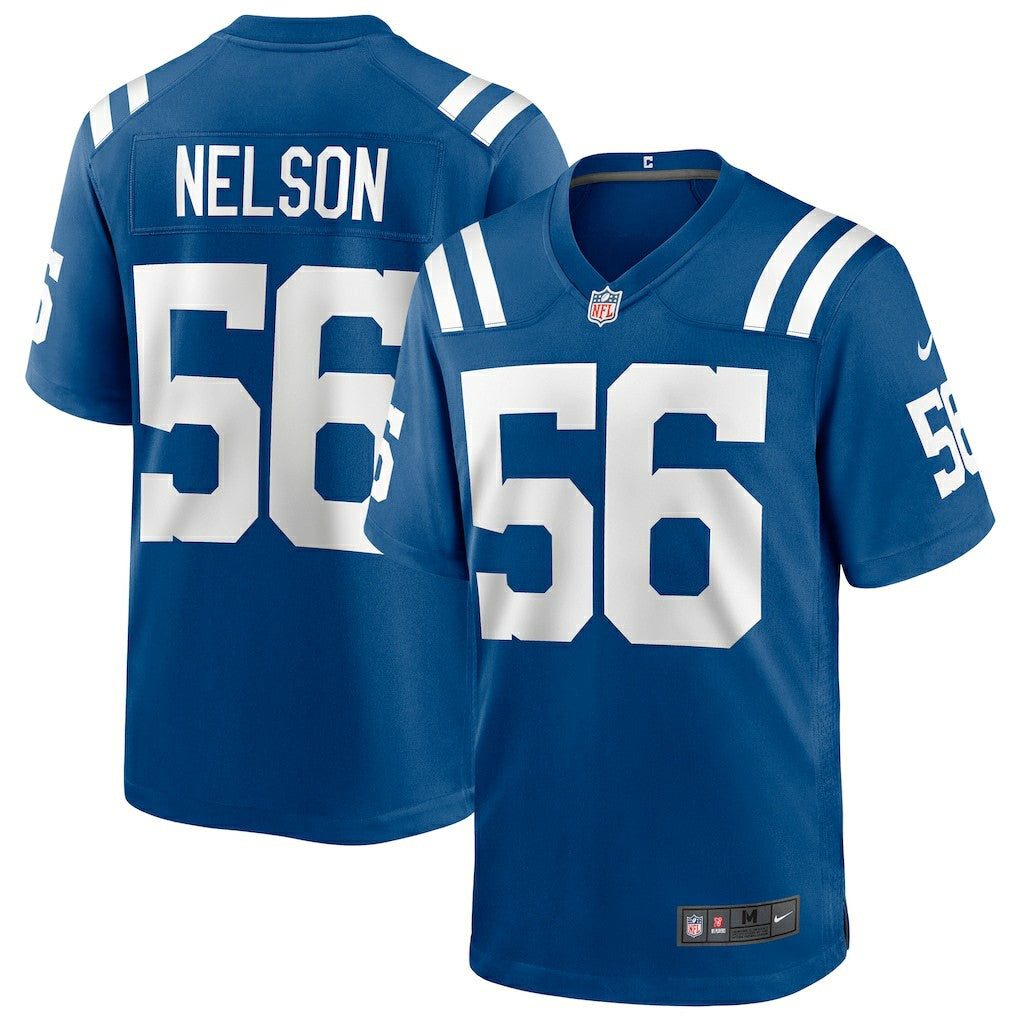 Quenton Nelson Indianapolis Colts Player Game Jersey - Royal Jerseys