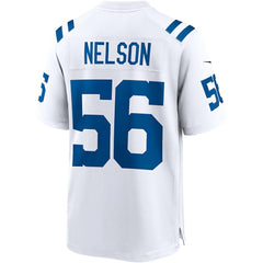 Quenton Nelson Indianapolis Colts Game Player Jersey - White Jerseys