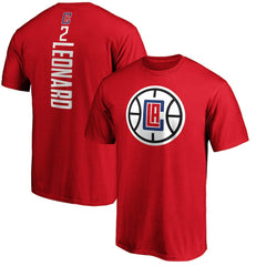 Kawhi Leonard LA Clippers Team Playmaker Name & Number T-Shirt Red - Fanatics