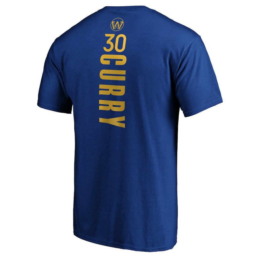 Stephen Curry Golden State Warriors Team Playmaker Name & Number T-Shirt Royal - Fanatics