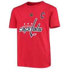 Alexander Ovechkin Washington Capitals Youth Player Name & Number T-Shirt - Red | US 3688862