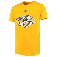 Filip Forsberg Nashville Predators Youth Player Name & Number T-Shirt - Gold | US 3688877