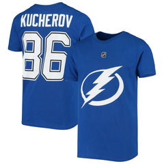 Nikita Kucherov Tampa Bay Lightning Youth Player Name & Number T-Shirt - Royal | US 3688885