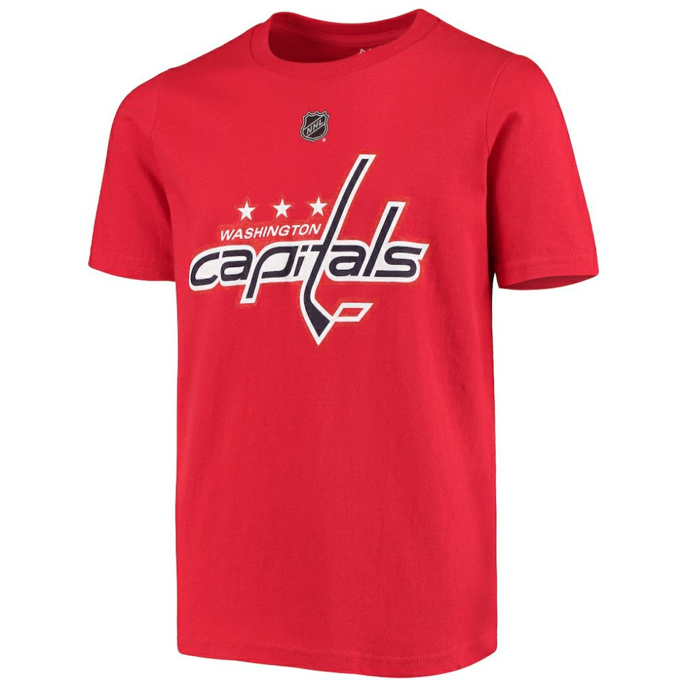 TJ Oshie Washington Capitals Youth Player Name & Number T-Shirt - Red | US 3688888