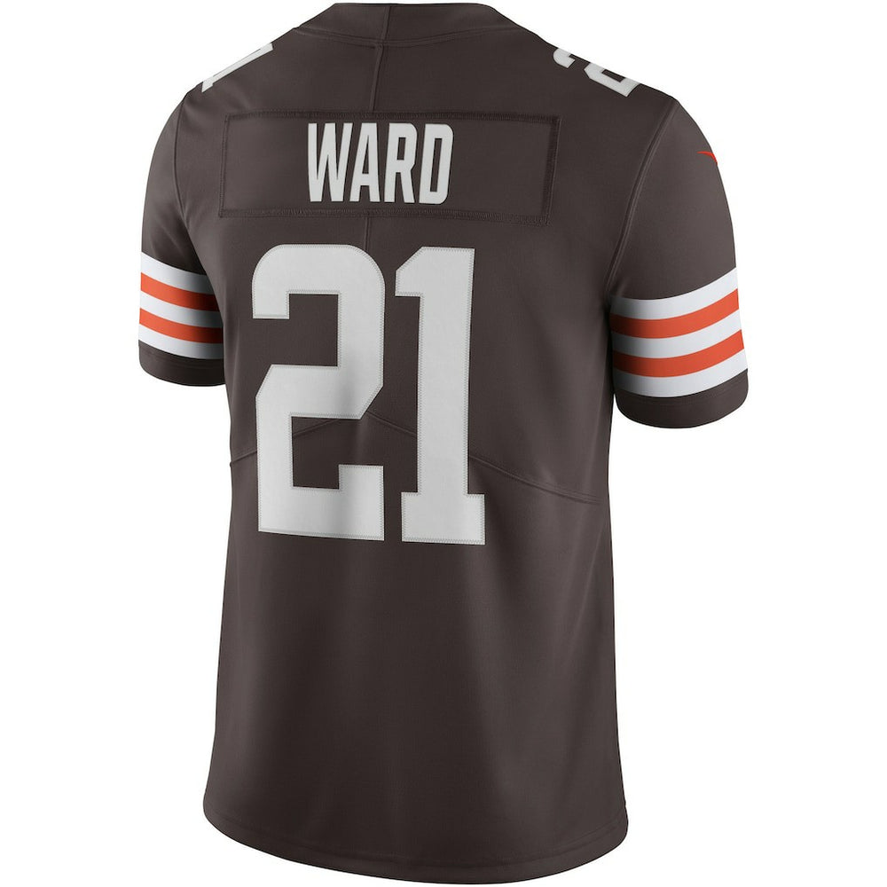 Denzel Ward Cleveland Browns Vapor Limited Jersey - Brown Jerseys