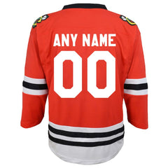 Chicago Blackhawks Youth Replica Custom Jersey - Red | US 3695819