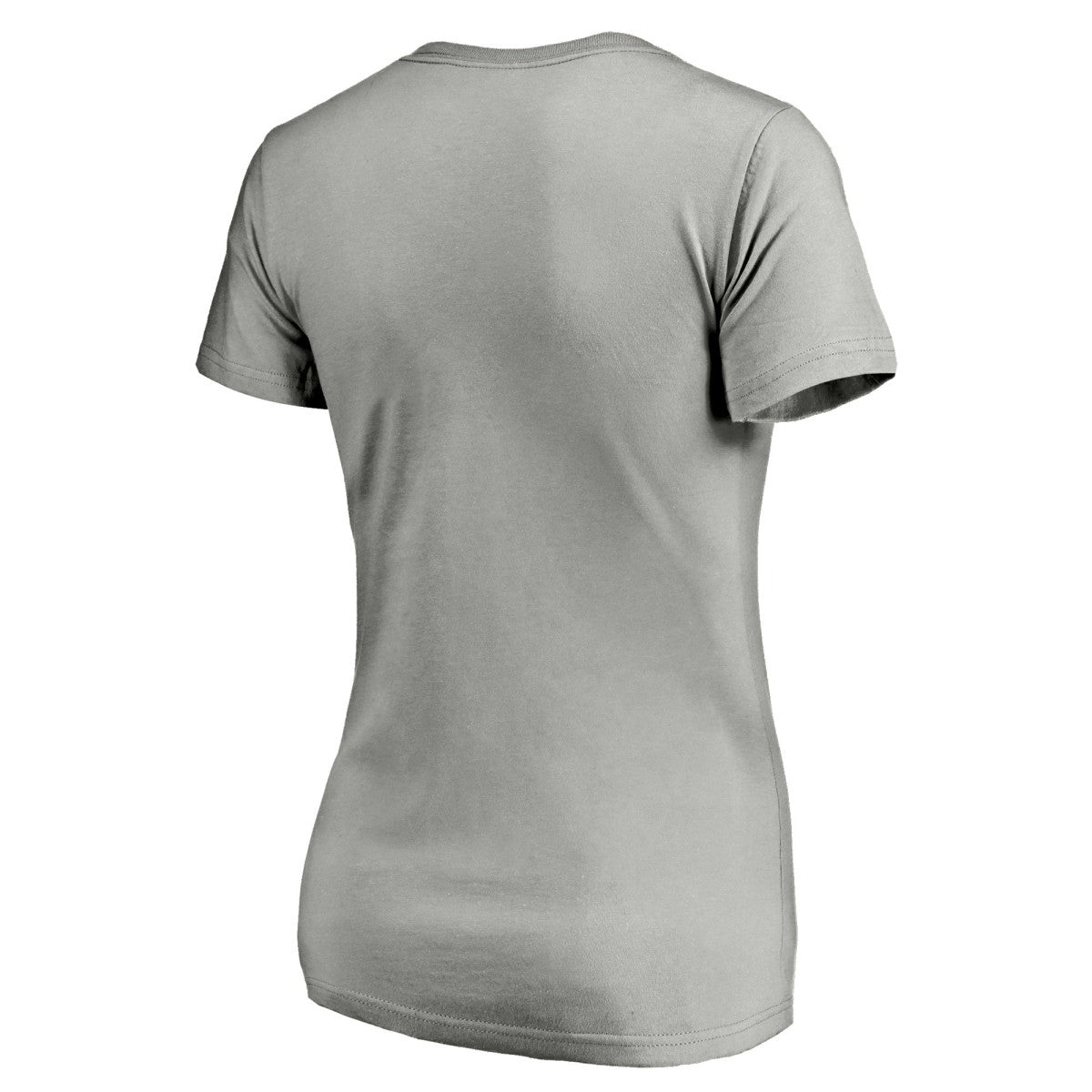 Phoenix Suns Women's Primary Logo Team V-Neck T-Shirt Gray - Fanatics