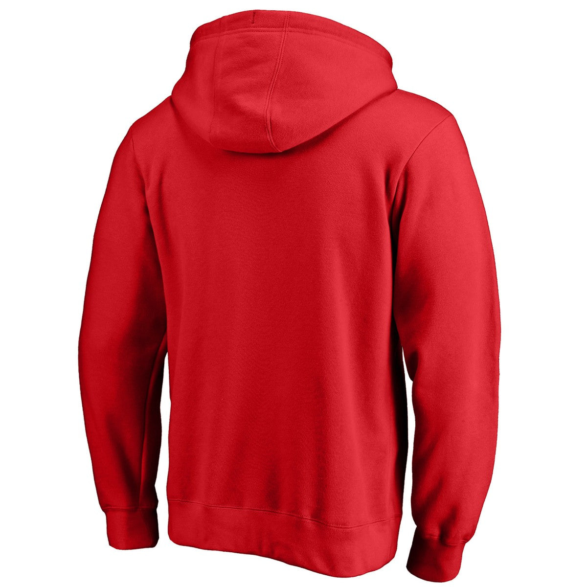 Washington Wizards Icon Primary Logo Fitted Pullover Hoodie Red - Fanatics