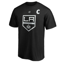 Anze Kopitar Los Angeles Kings Fanatics Authentic Stack Player Name & Number T-Shirt - Black | US 3706519