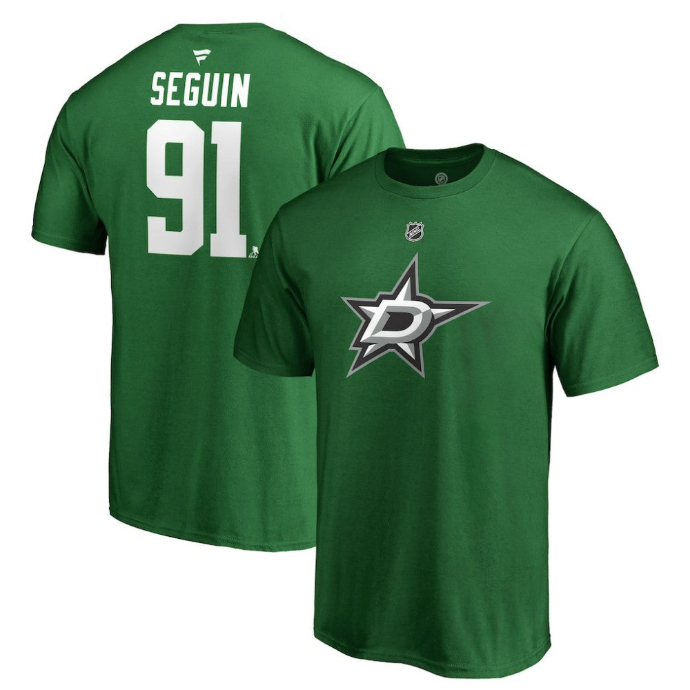 Tyler Seguin Dallas Stars Fanatics Authentic Stack Player Name & Number T-Shirt - Kelly Green | US 3706536