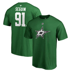 Tyler Seguin Dallas Stars Fanatics Authentic Stack Player Name & Number T-Shirt - Kelly Green | US 3706536