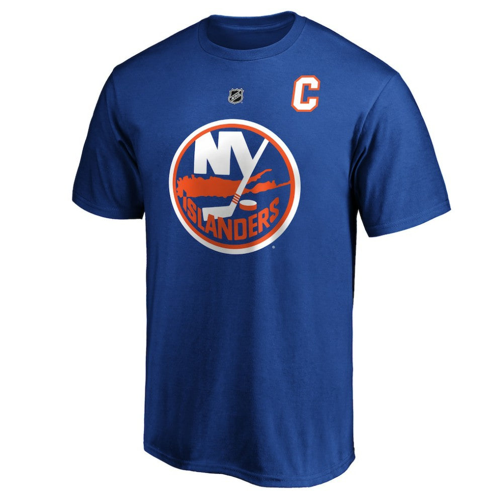 Anders Lee New York Islanders Fanatics Authentic Stack Player Name & Number T-Shirt - Royal | US 3706539