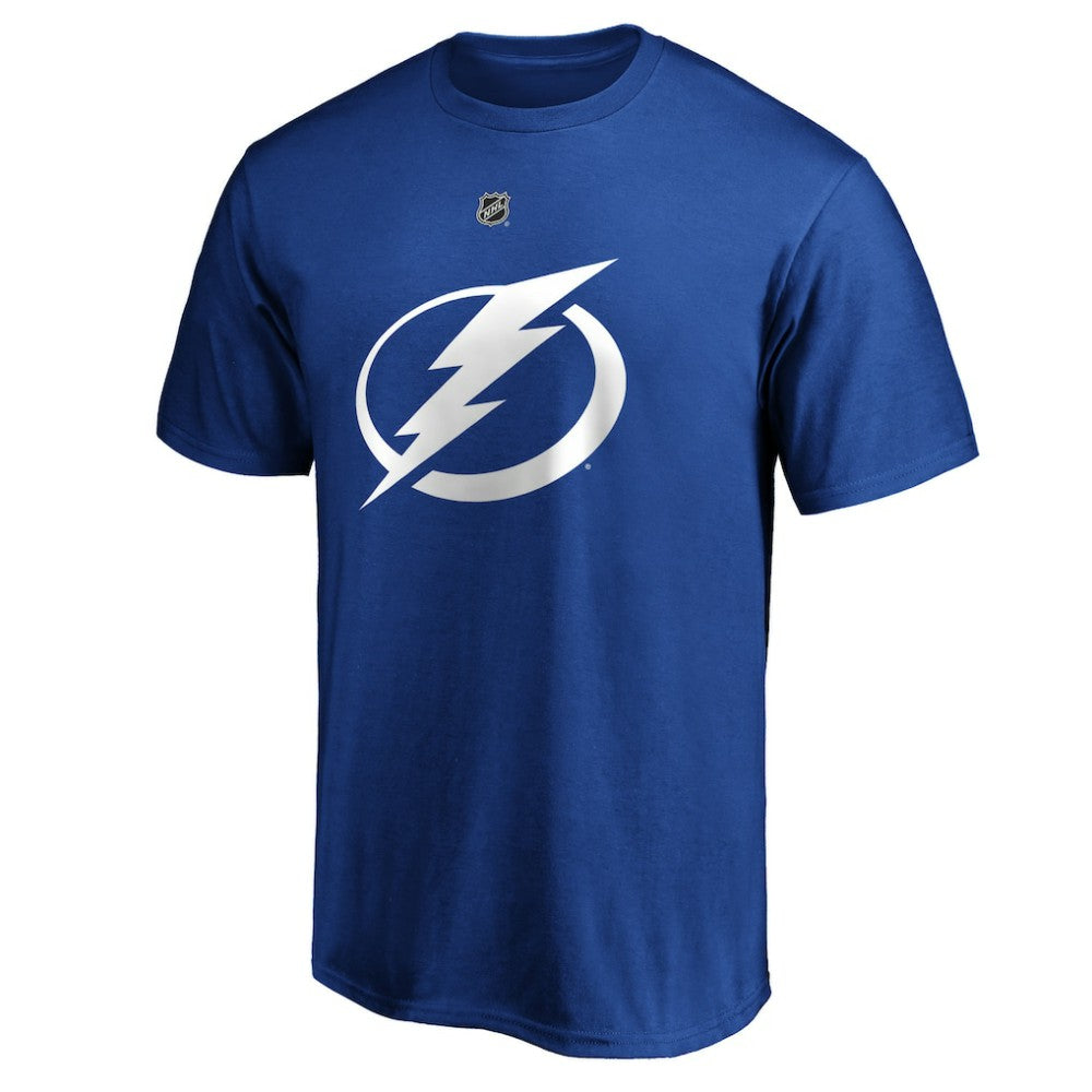 Nikita Kucherov Tampa Bay Lightning Fanatics Authentic Stack Player Name & Number T-Shirt - Blue | US 3706569