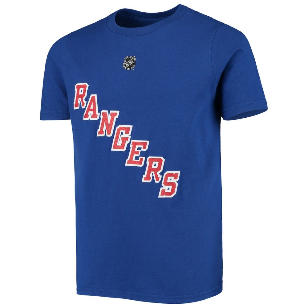 Artemi Panarin New York Rangers Youth Player Name & Number T-Shirt - Blue | US 3709463